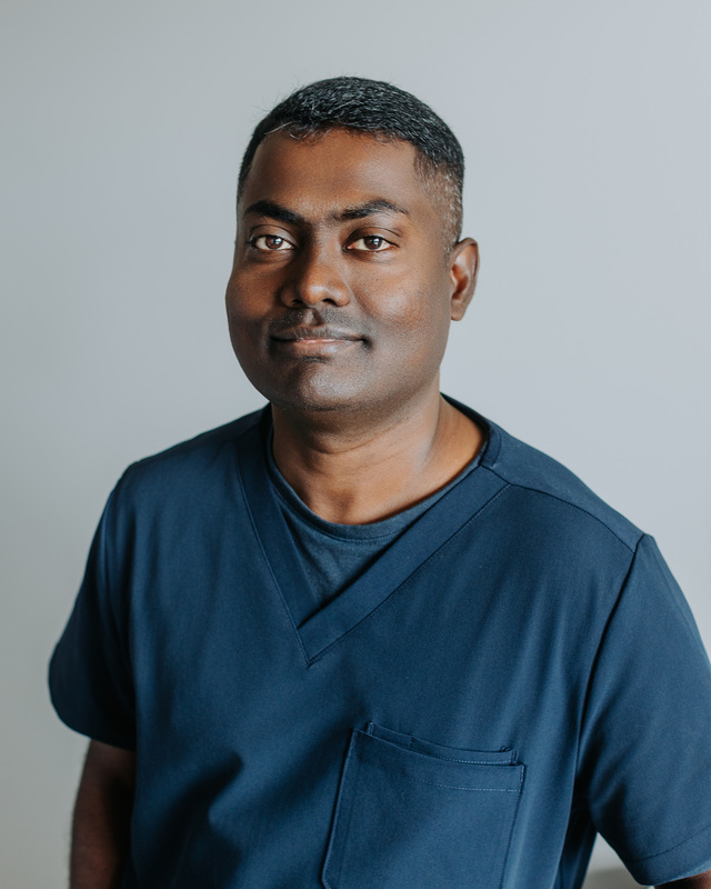 Photograph of Dr Raj